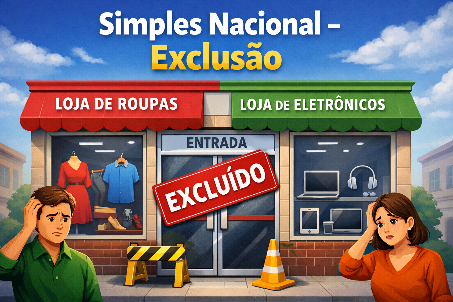 SIMPLES NACIONAL – EXCLUSÃO DE EMPRESA INTEGRANTE DE GRUPO ECONÔMICO DE FATO